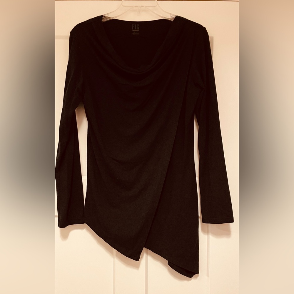 Fig Safari Asymmetrical Shirt